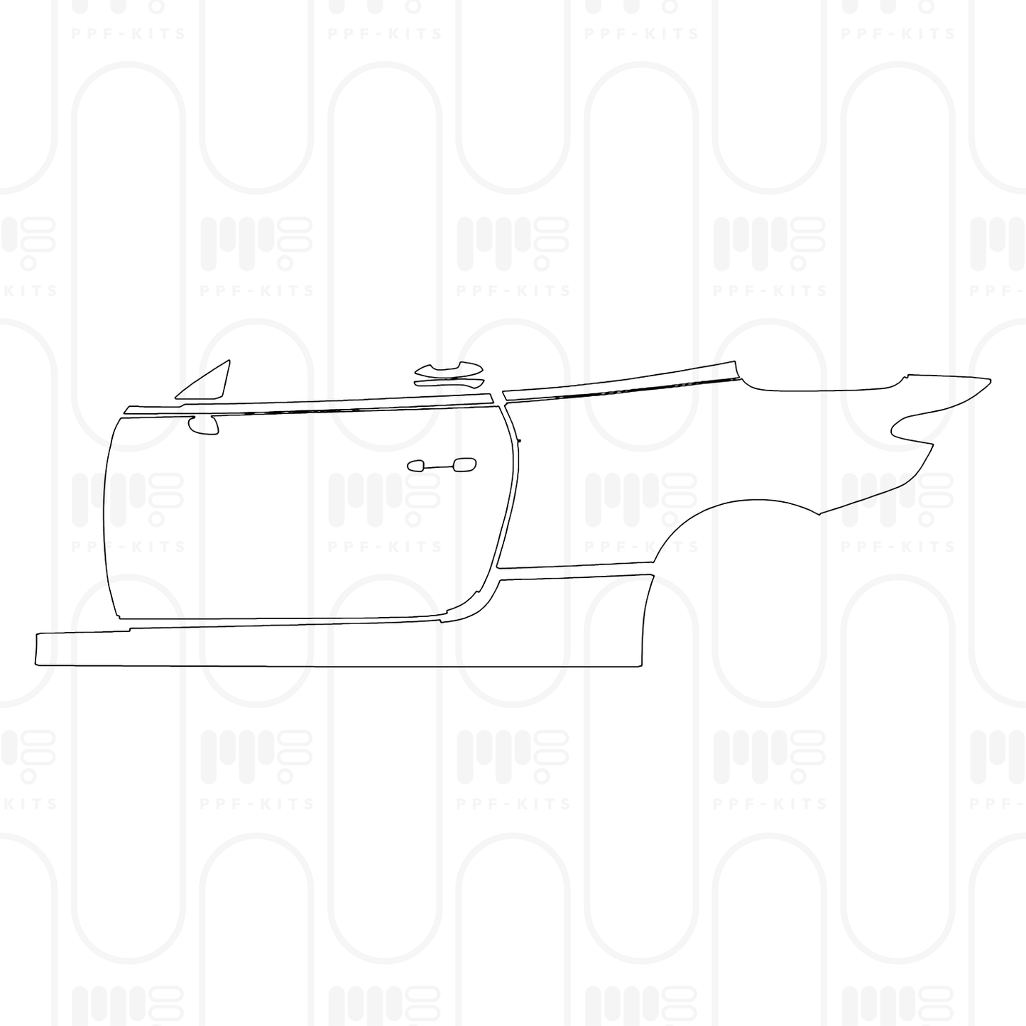 Pre-Cut PPF Mercedes-Benz CLE Cabriolet Base 2025