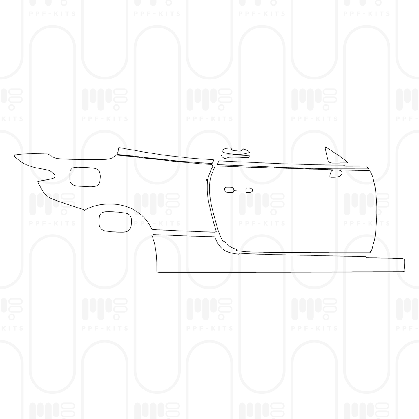 Pre-Cut PPF Mercedes-Benz CLE Cabriolet Base 2025