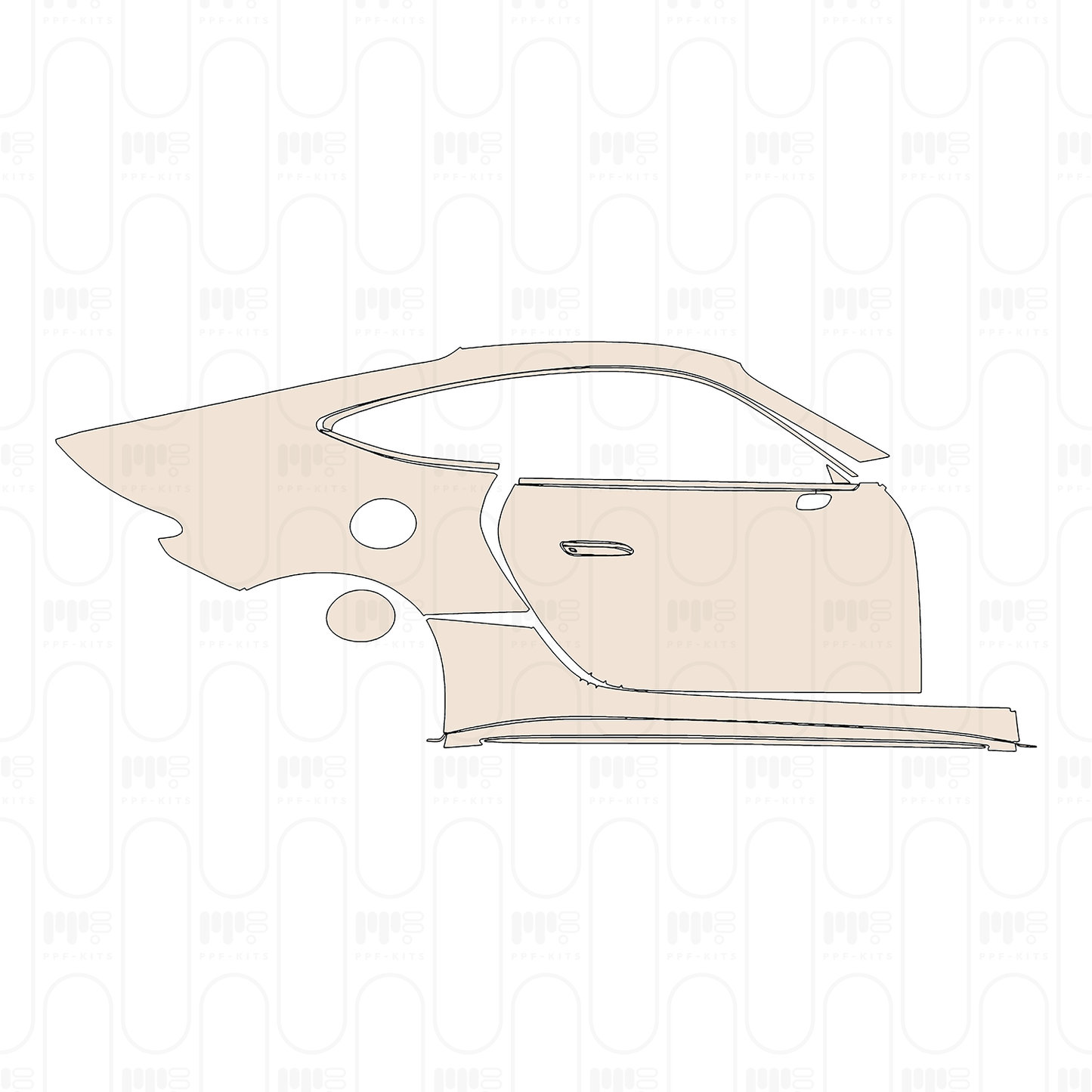 Pre-Cut PPF Mercedes-Benz AMG GT 2-Door AMG GT 63 2026