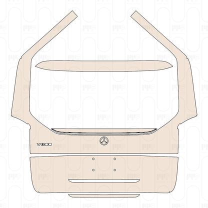 PPF precortado Mercedes-Benz V Class Standard Wheelbase Base 2026