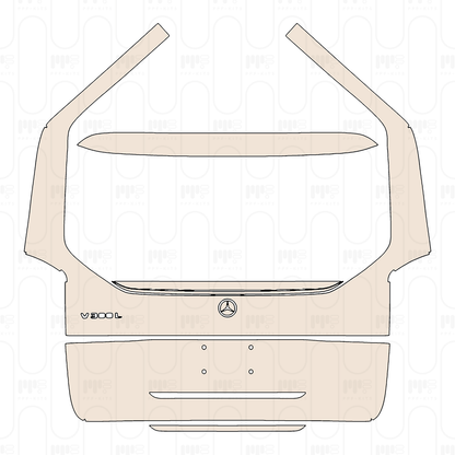 Pre-Cut PPF Mercedes-Benz V Class (Europe) Extra Long Base 2026