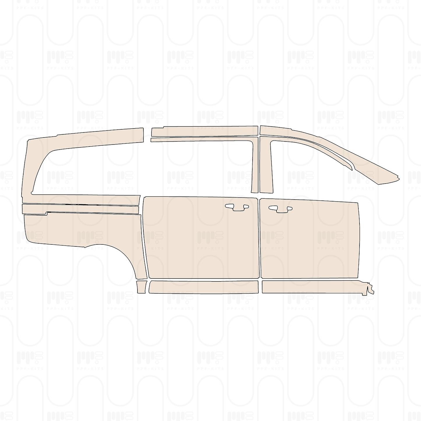 PPF precortado Mercedes-Benz Vito 2026