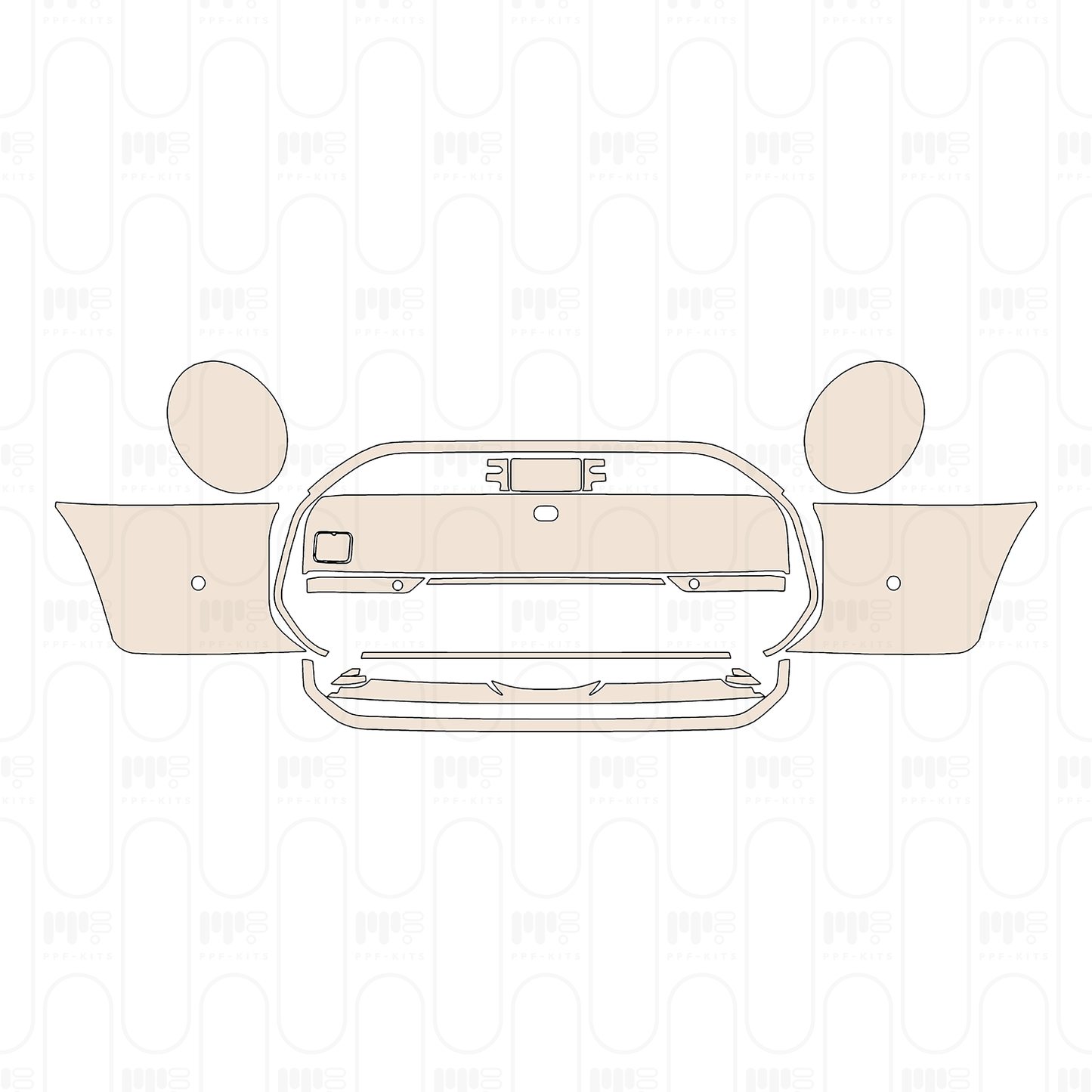 PPF precortado MINI Convertible Cooper C Base 2025