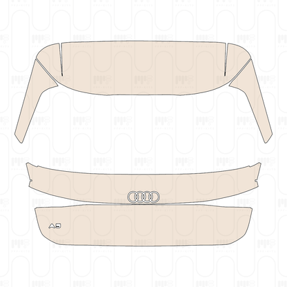Trunk Lid with "A5" Emblem