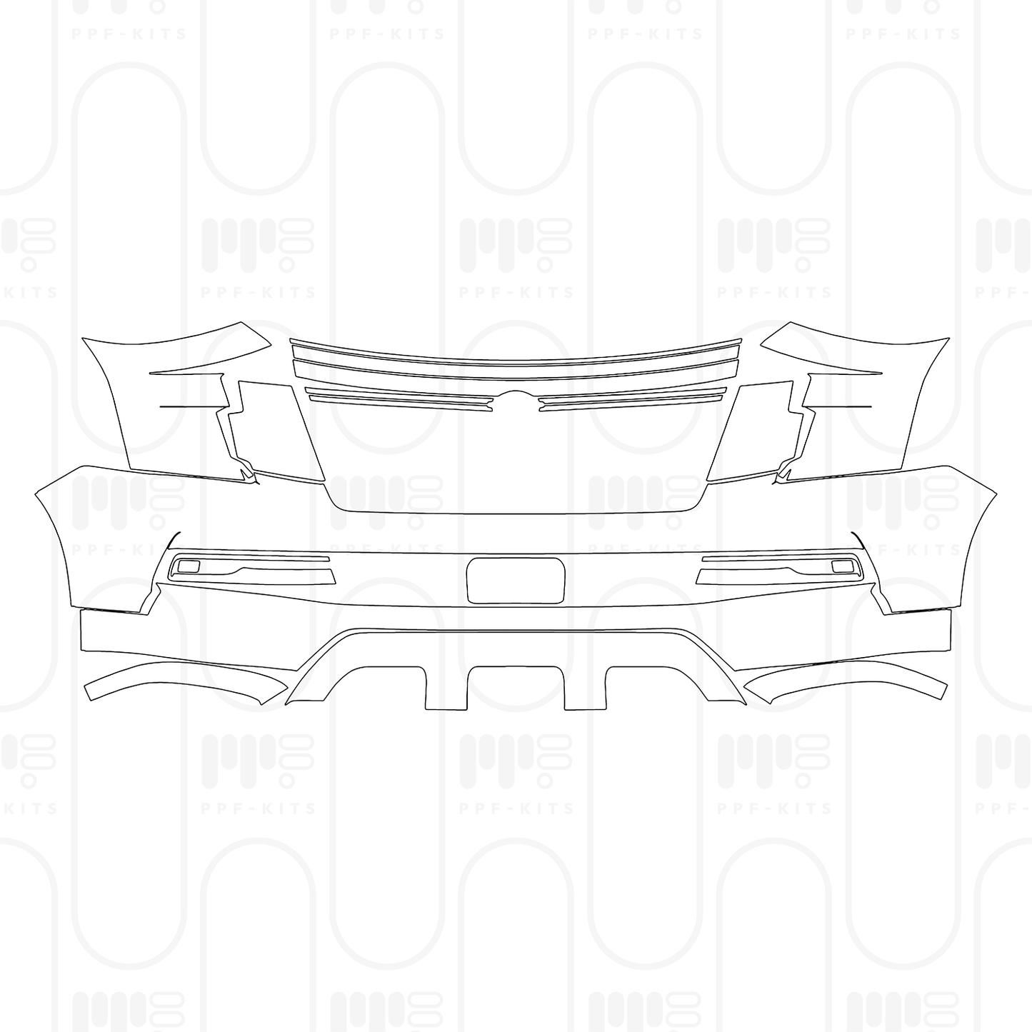 Pre-Cut PPF Nissan Armada (US) Platinum 2026