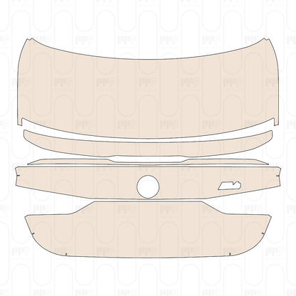 Trunk Lid with "M4" Emblem