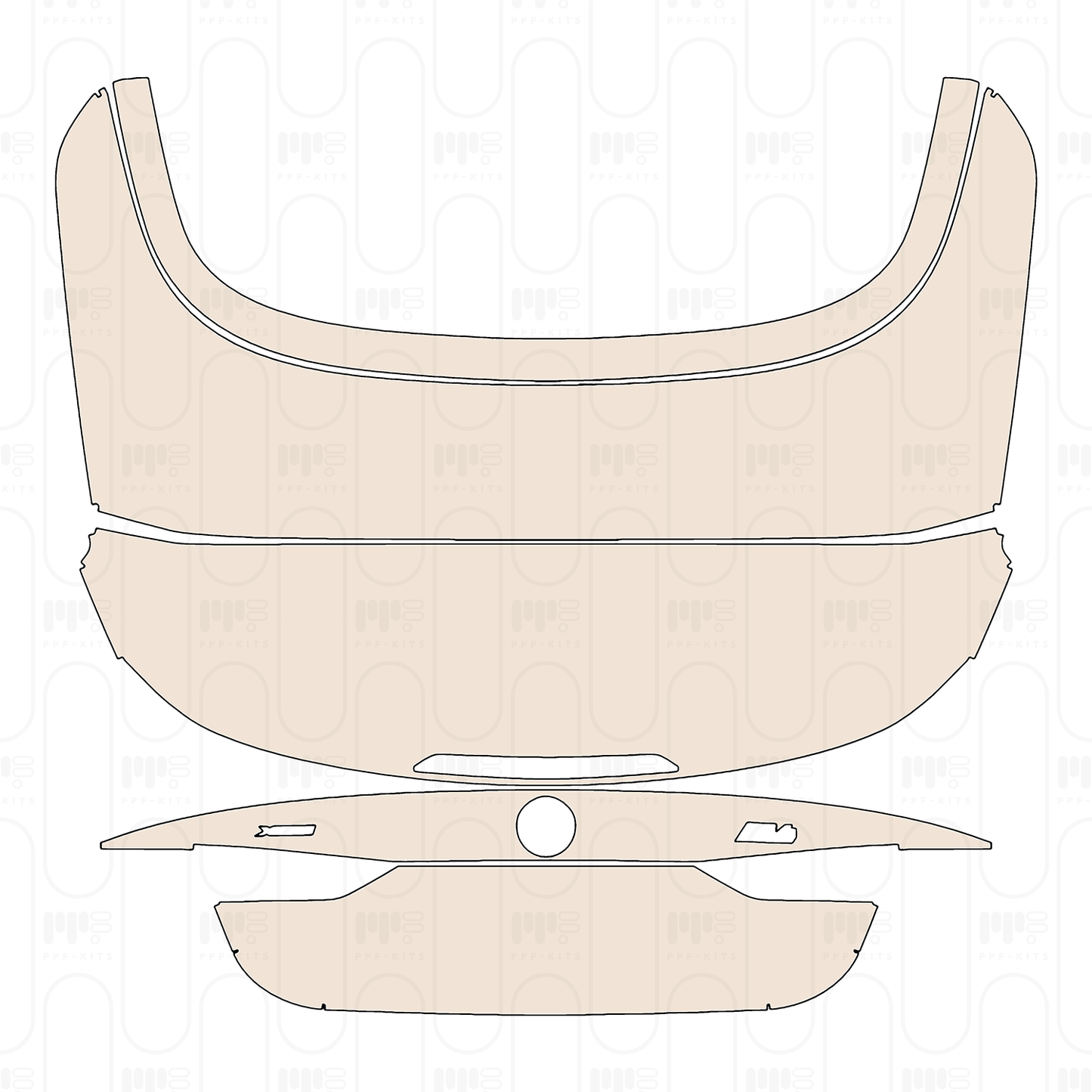 Trunk Lid with "M4" Emblem