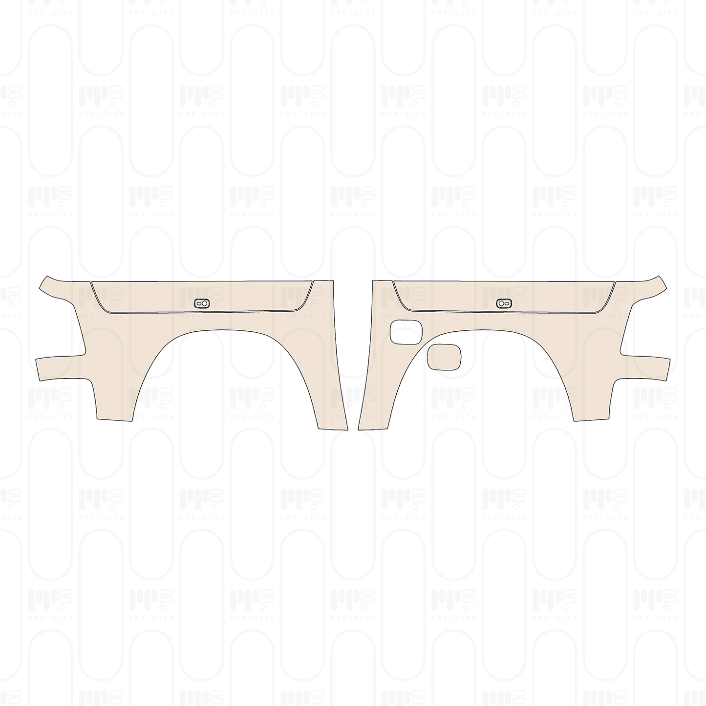 Pre-Cut PPF RAM Trucks 1500 Crew Cab Laramie 2025