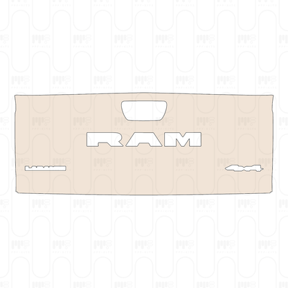 Pre-Cut PPF RAM Trucks 1500 Crew Cab Laramie 2025