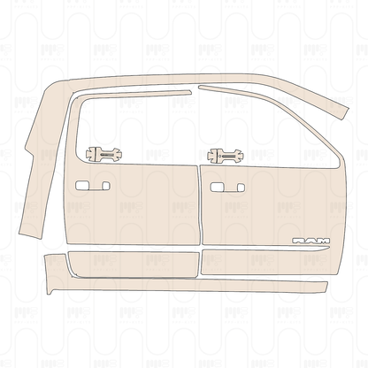 Pre-Cut PPF RAM Trucks 1500 Crew Cab Limited 2026