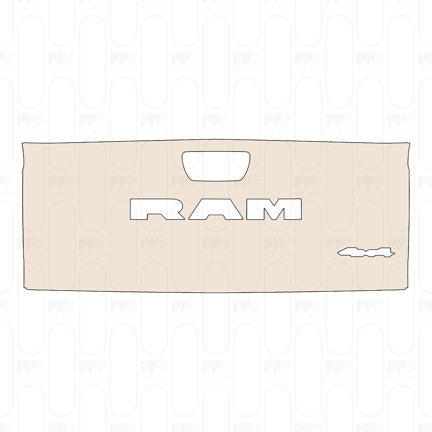 Pre-Cut PPF RAM Trucks 1500 Crew Cab Limited 2026