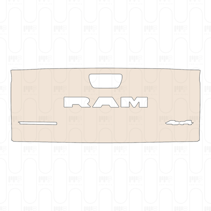 PPF precortado RAM Trucks 1500 Crew Cab Tungsten 2026