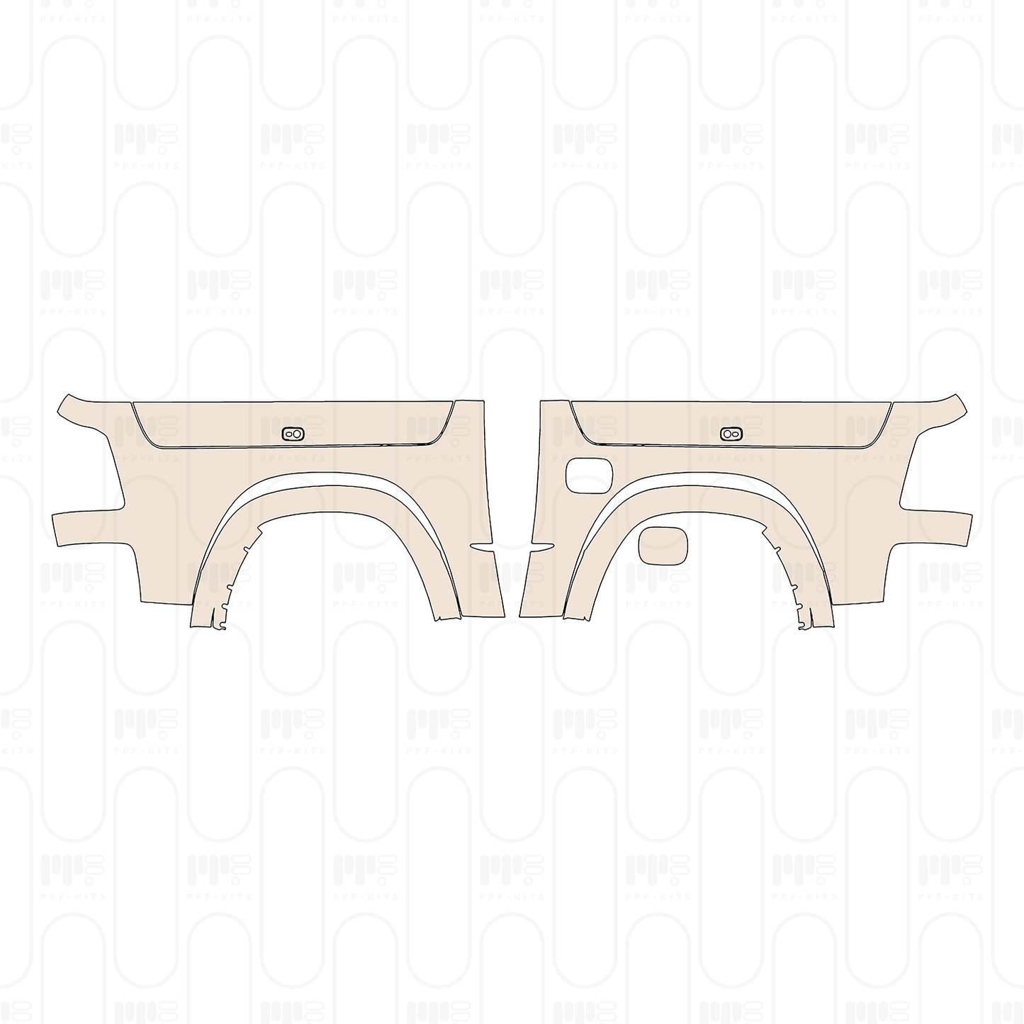 PPF precortado RAM Trucks 1500 Crew Cab Tungsten 2026