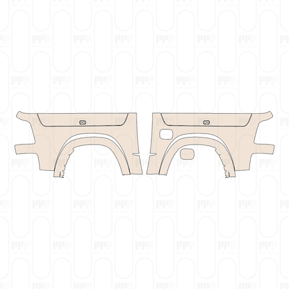 PPF precortado RAM Trucks 1500 Crew Cab Tungsten 2026