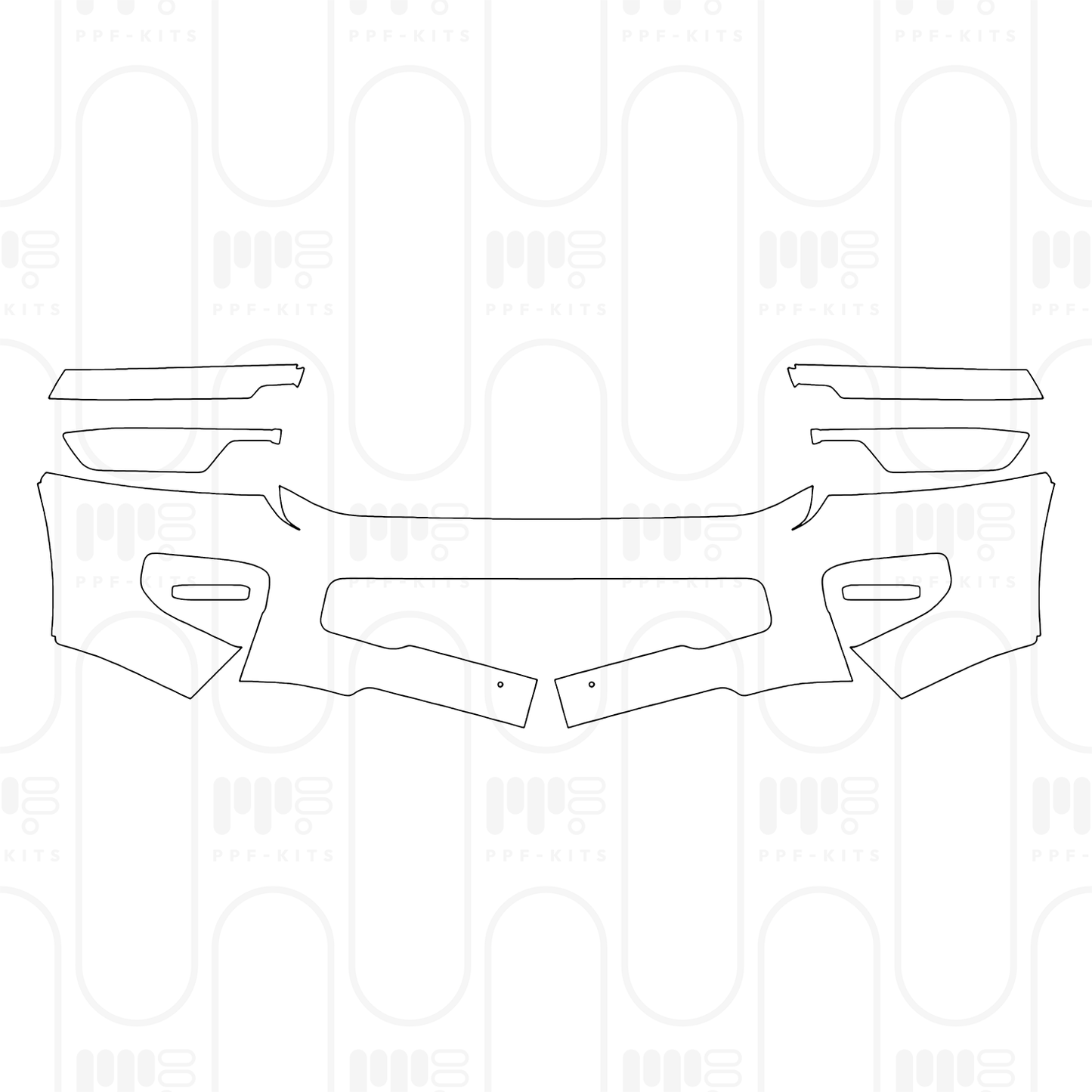 Pre-Cut PPF RAM Trucks 2500 Crew Cab Rebel 2026