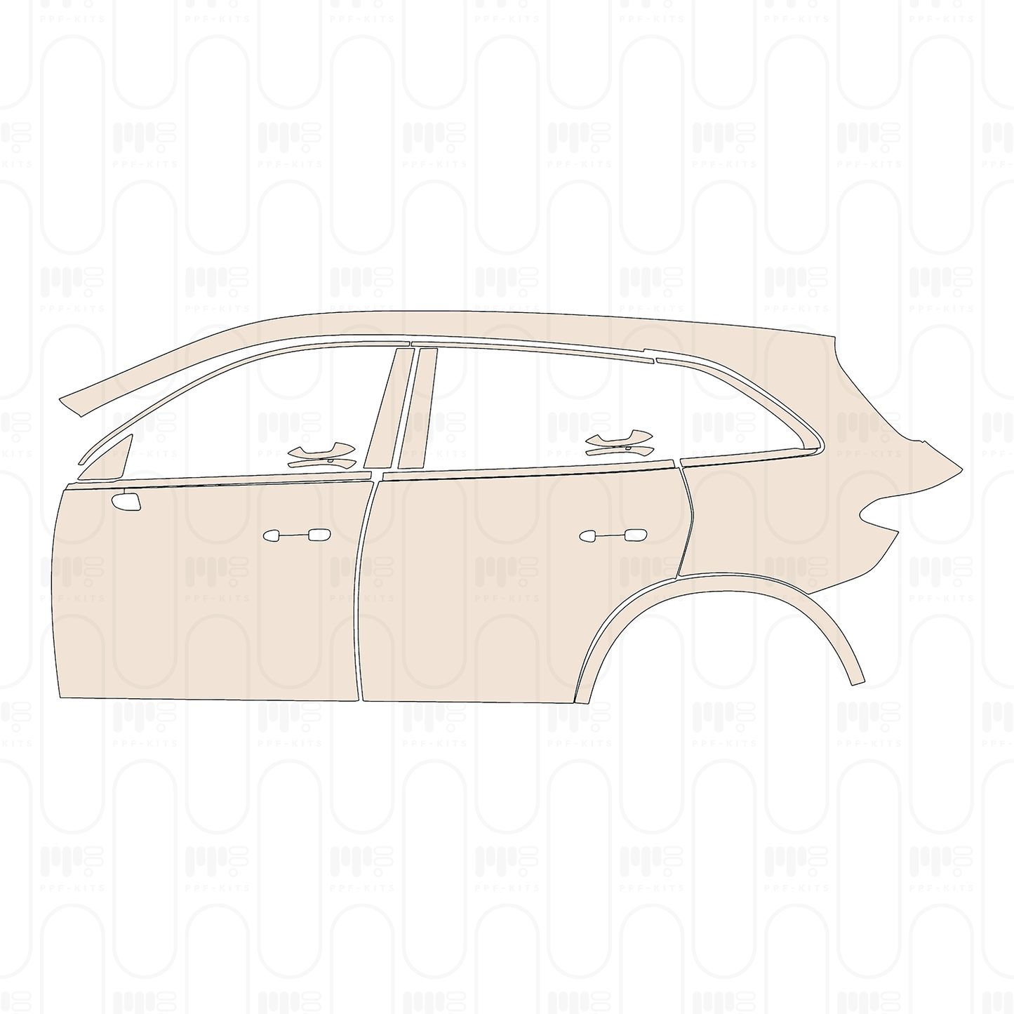 (left) Door+Rear Fender
