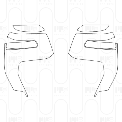 Pre-Cut PPF RAM Trucks 2500 Crew Cab Rebel 2026