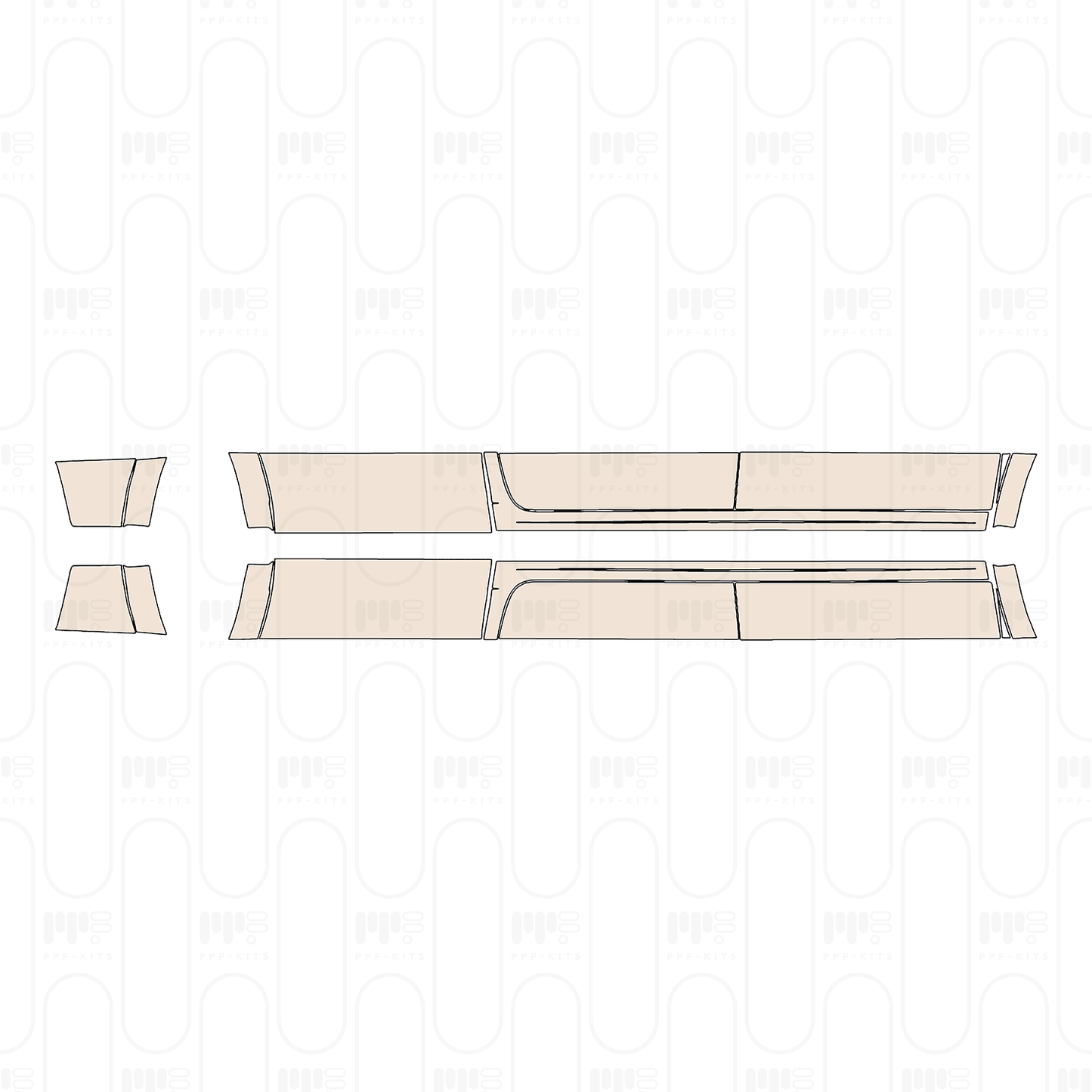 Pre-Cut PPF RAM Trucks 3500 Limited Longhorn 2026
