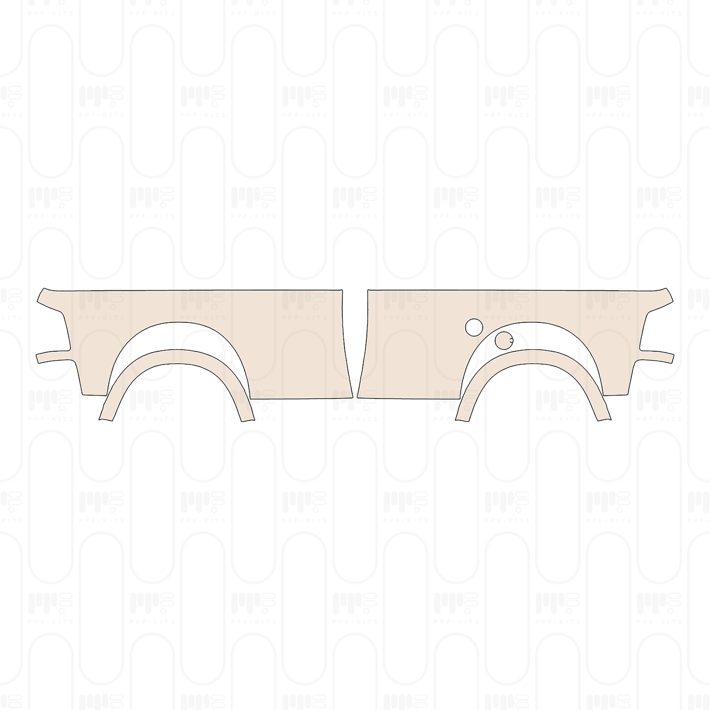 Pre-Cut PPF RAM Trucks 3500 Limited Longhorn 2026