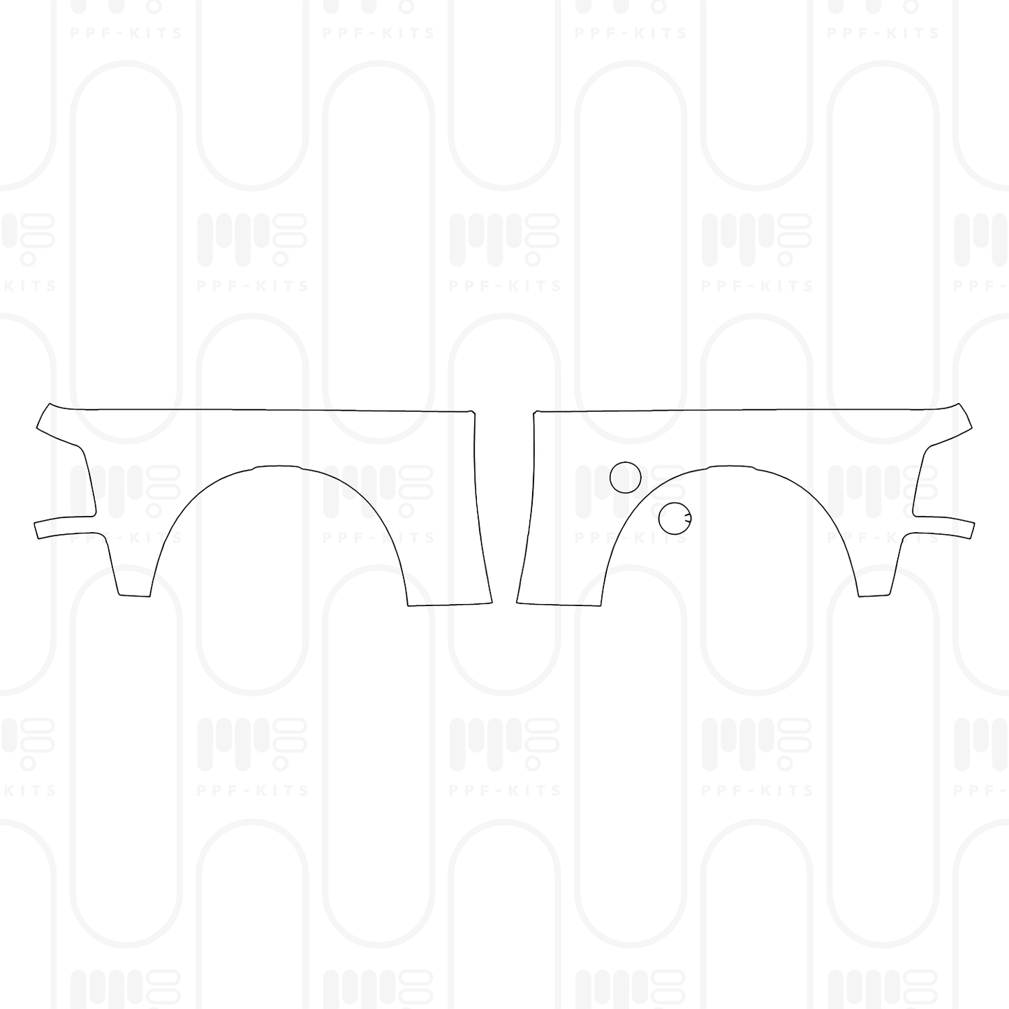 Pre-Cut PPF RAM Trucks 2500 Crew Cab Rebel 2026