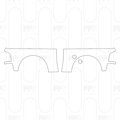 Pre-Cut PPF RAM Trucks 2500 Crew Cab Rebel 2026