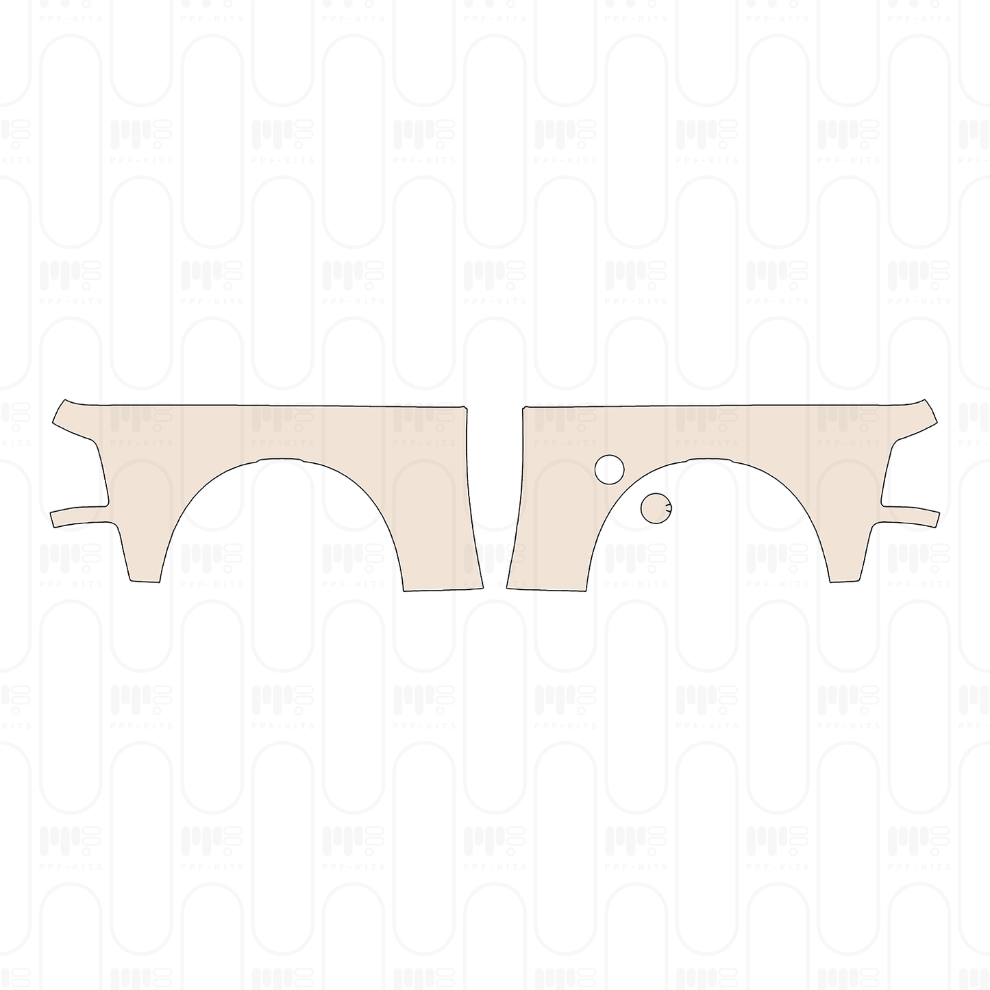 Pre-Cut PPF RAM Trucks 2500 Crew Cab Rebel 2025