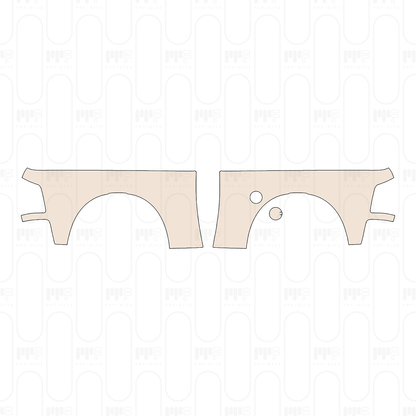 Pre-Cut PPF RAM Trucks 2500 Crew Cab Rebel 2025