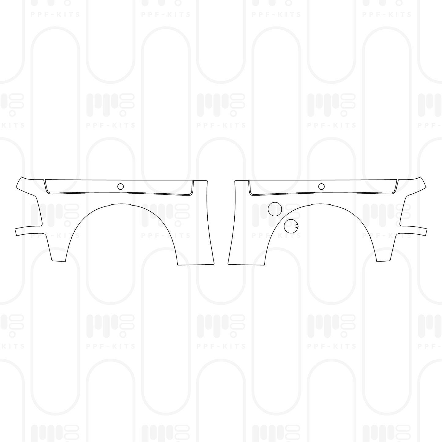 Pre-Cut PPF RAM Trucks 2500 Crew Cab Rebel 2026