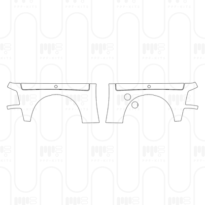 Pre-Cut PPF RAM Trucks 2500 Crew Cab Rebel 2026