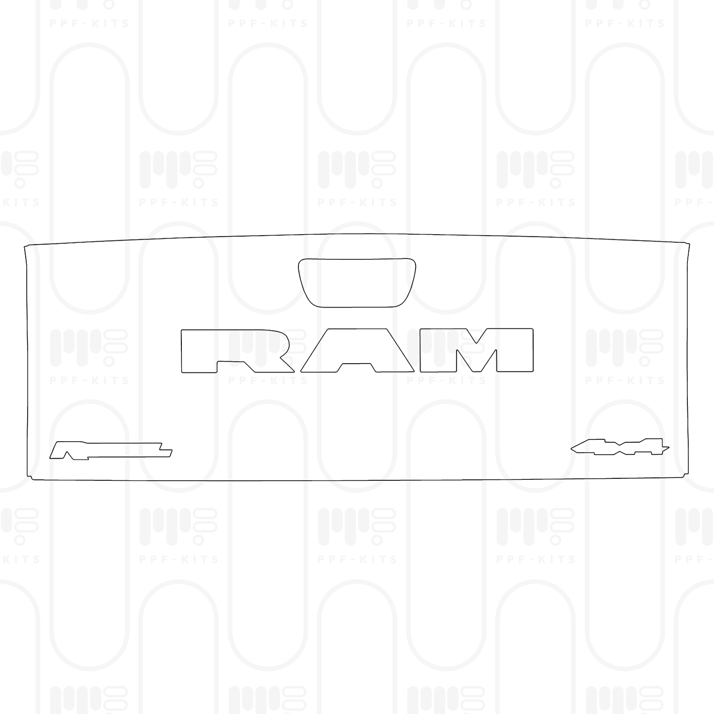 Pre-Cut PPF RAM Trucks 2500 Crew Cab Rebel 2026