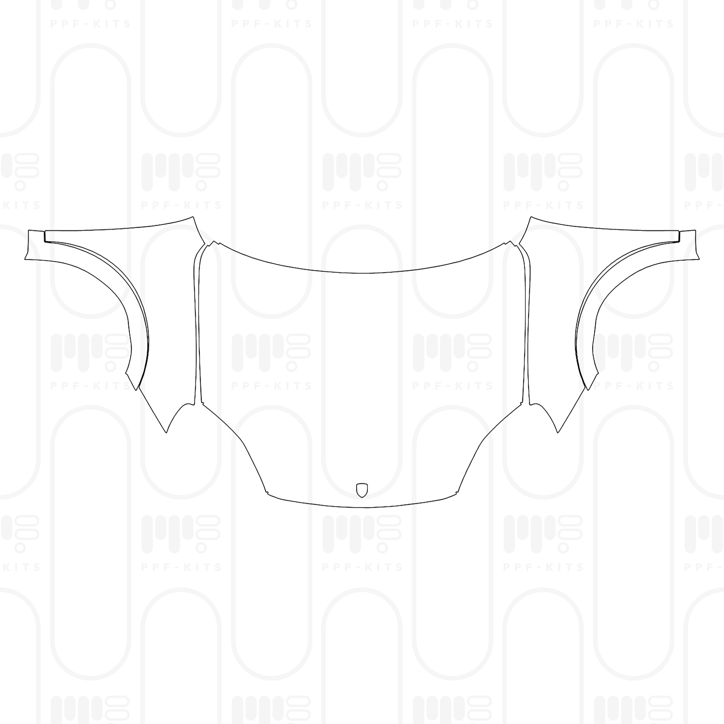 Pre-Cut PPF Porsche Cayenne Coupe Cayenne Coupe 2026