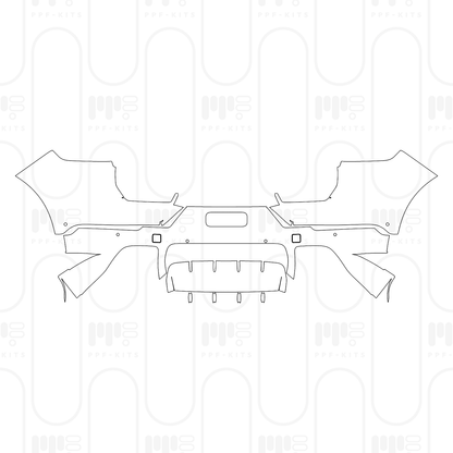 Pre-Cut PPF Porsche Cayenne Coupe Cayenne Coupe 2026