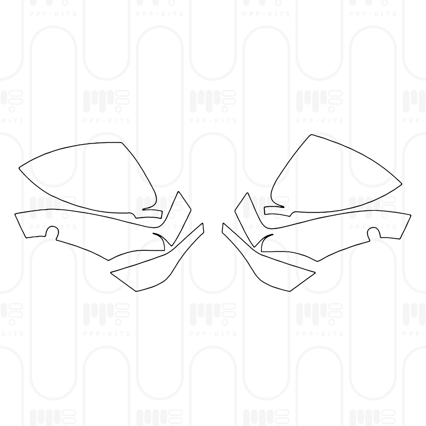 Pre-Cut PPF Porsche Cayenne Coupe Cayenne Coupe 2026