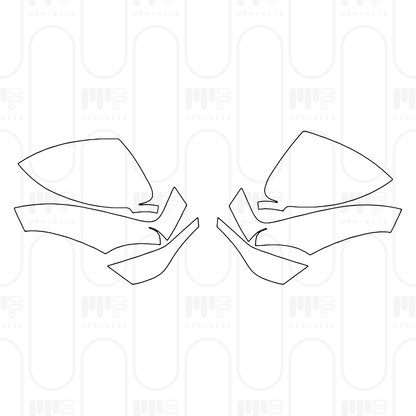 Pre-Cut PPF Porsche Cayenne Coupe Cayenne Coupe 2026