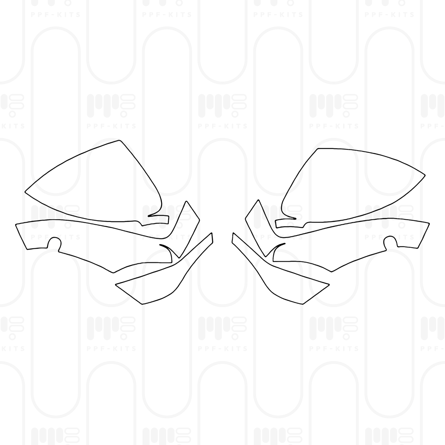 Pre-Cut PPF Porsche Cayenne Coupe Cayenne Coupe 2026