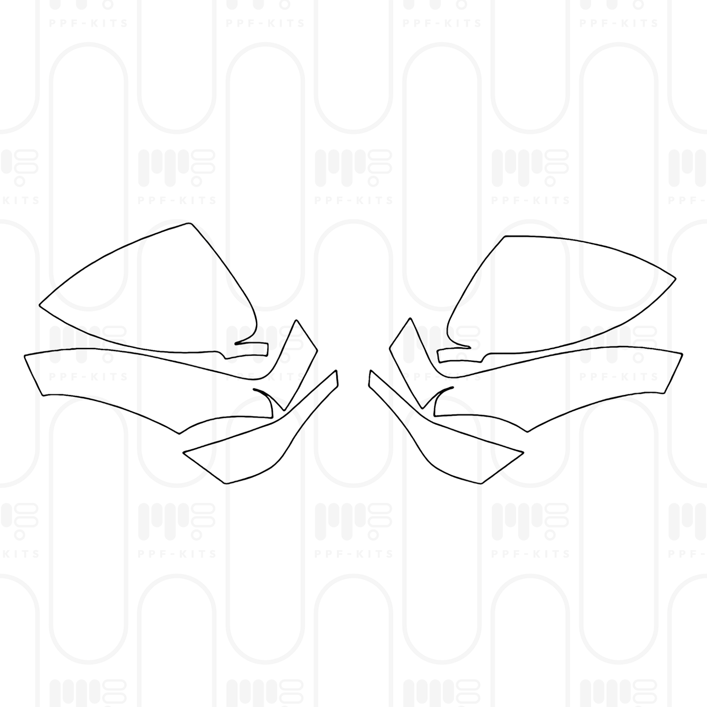 Pre-Cut PPF Porsche Cayenne Coupe Cayenne Coupe 2026