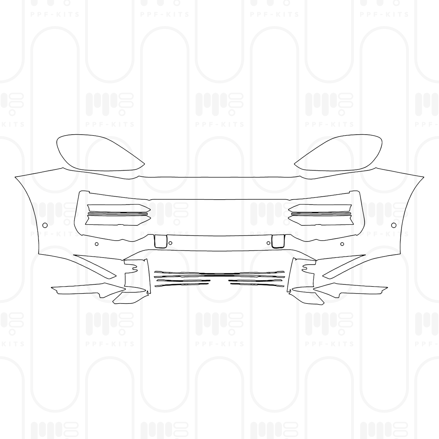 Pre-Cut PPF Porsche Cayenne Turbo E-Hybrid 2026