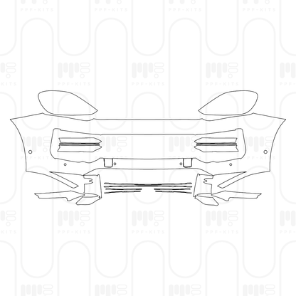 Pre-Cut PPF Porsche Cayenne Turbo E-Hybrid 2026