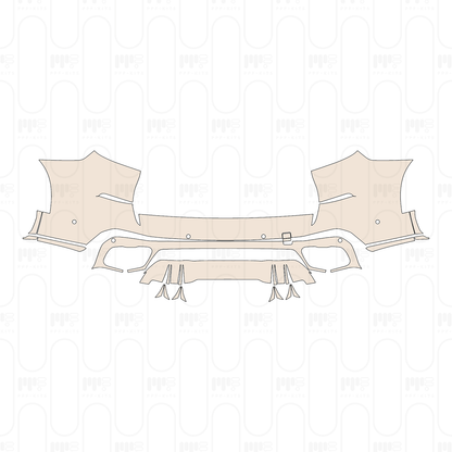 Rear Bumper with M Performance Package