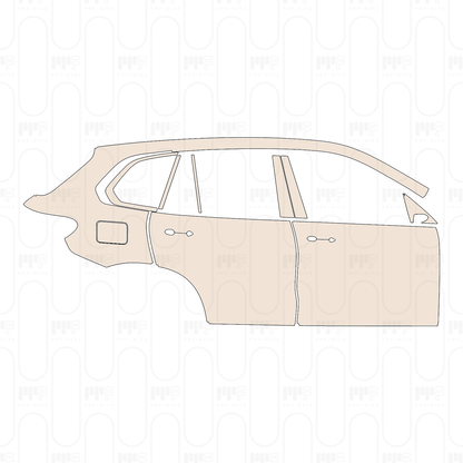 (right) Door+BC-Pillar+Rear Fender