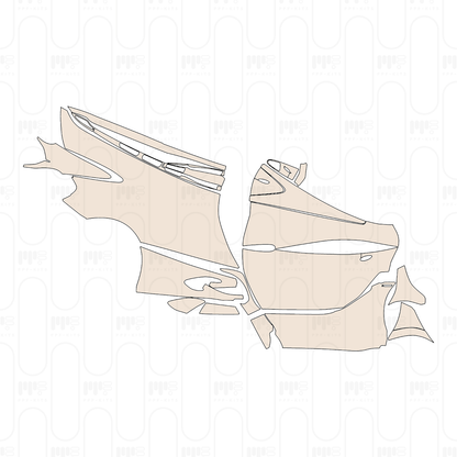 (right) Door+Side Skirt+Rear Fender with "750S" Emblem on door