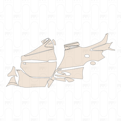 (left) Door+Side Skirt+Rear Fender