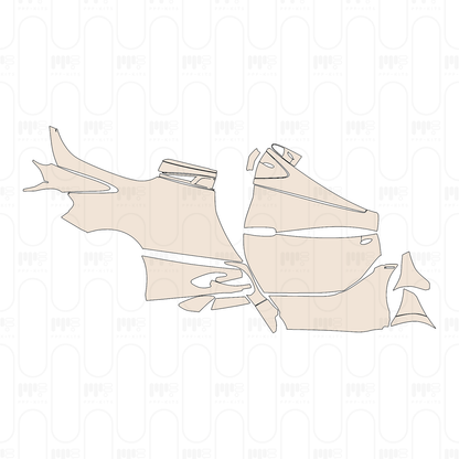 (right) Door+Side Skirt+Rear Fender