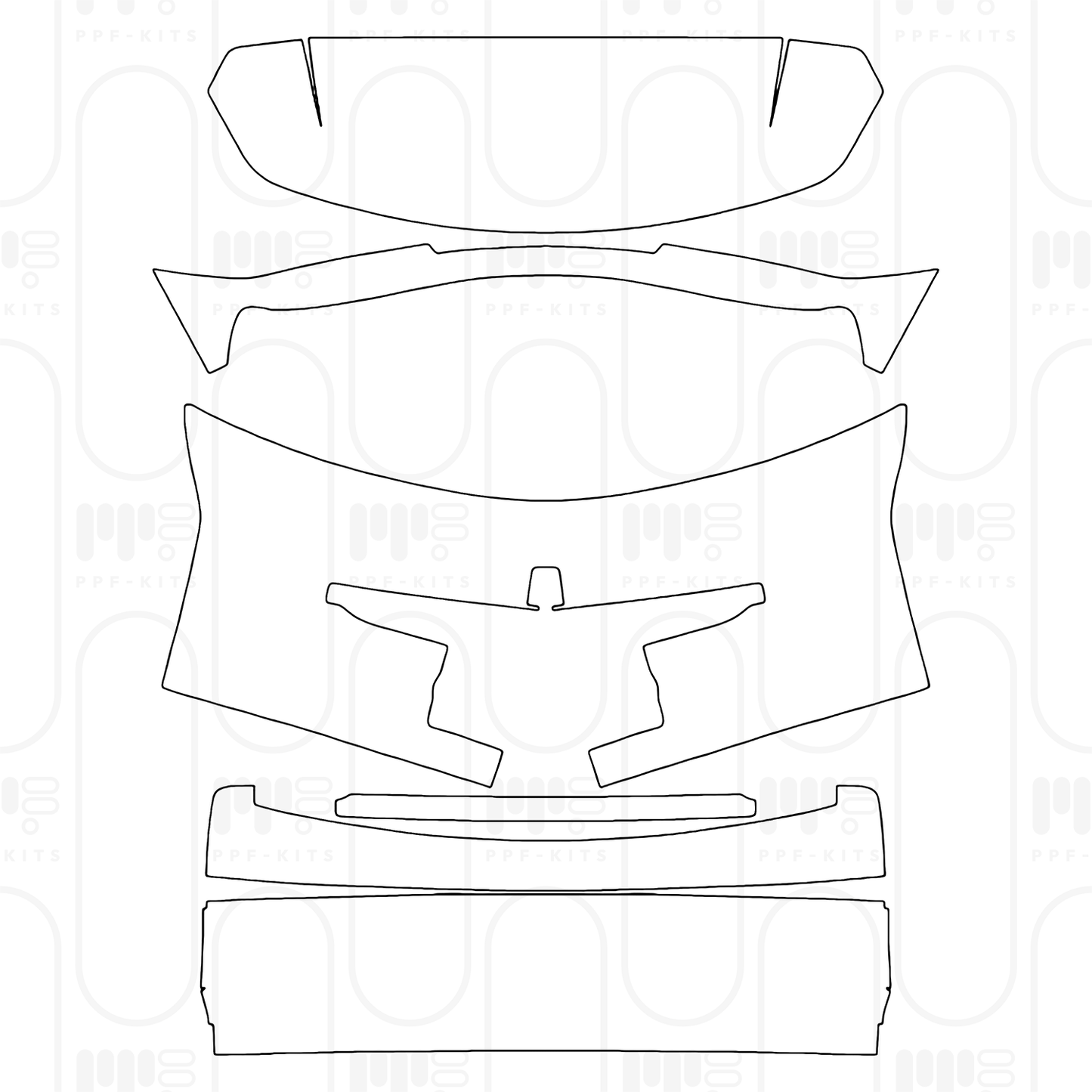 Pre-Cut PPF Rolls-Royce Cullinan Series II Black Badge 2025