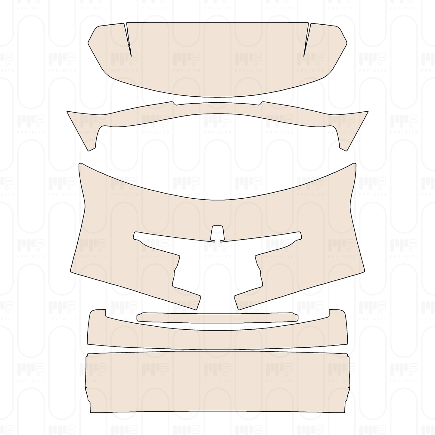 Pre-Cut PPF Rolls-Royce Cullinan Series II Black Badge 2025