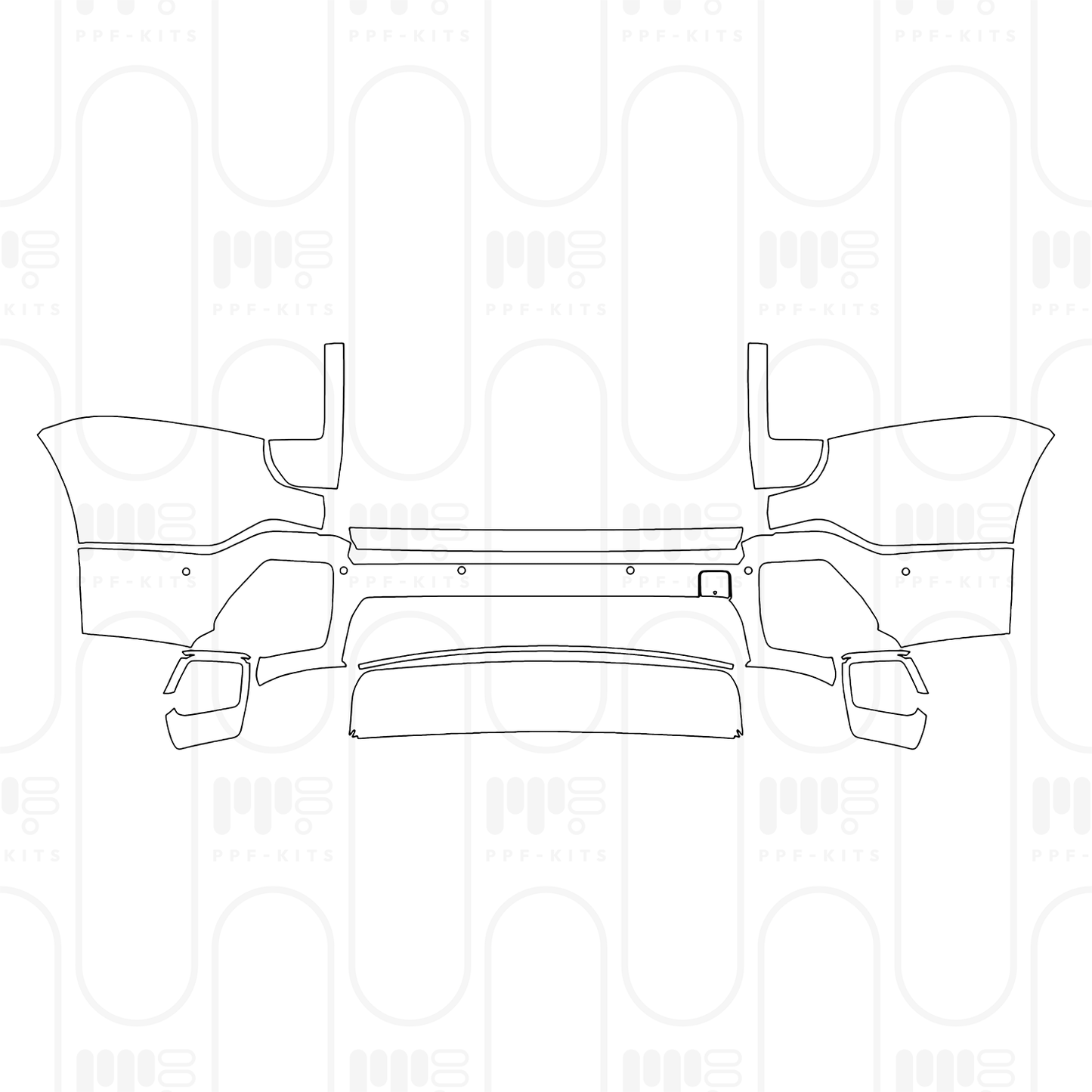 Pre-Cut PPF Rolls-Royce Cullinan Series II Base 2025