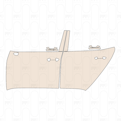 (left) Door+Rear Fender+Side Skirt