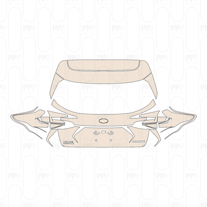 Pre-Cut PPF Subaru Crosstrek (US) Base 2026