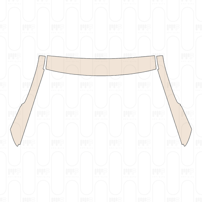 A-Pillar+Roof (front) without sunroof