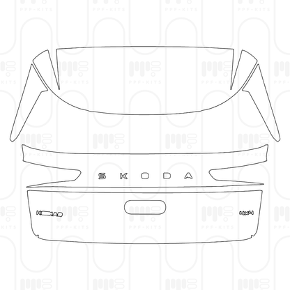 Pre-Cut PPF Skoda Kodiaq Sport Line (EU) 2026
